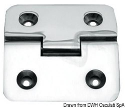 Cerniera rovesc. 95° 66x66mm