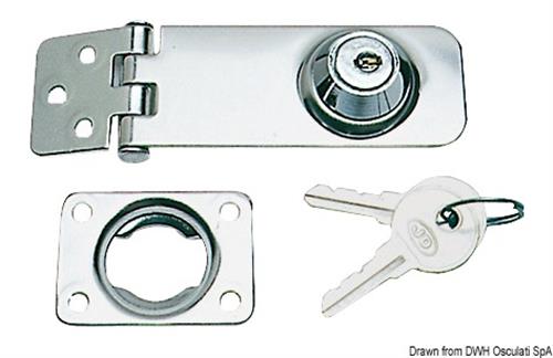 Chiusura inox 105x30