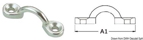 Ponticello inox filo 5x48 mm