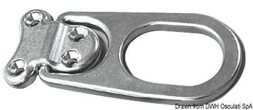 Anello pieghevole 76x76 mm 