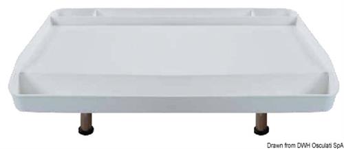 Vassoio per portacanne 700 x 420 mm