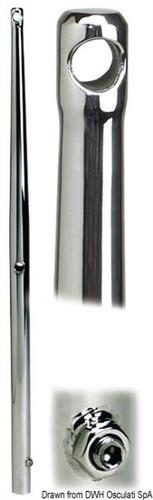 Candeliere inox 625 mm