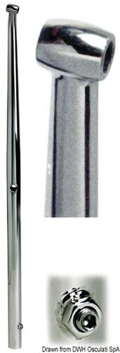 Candeliere inox 740 mm