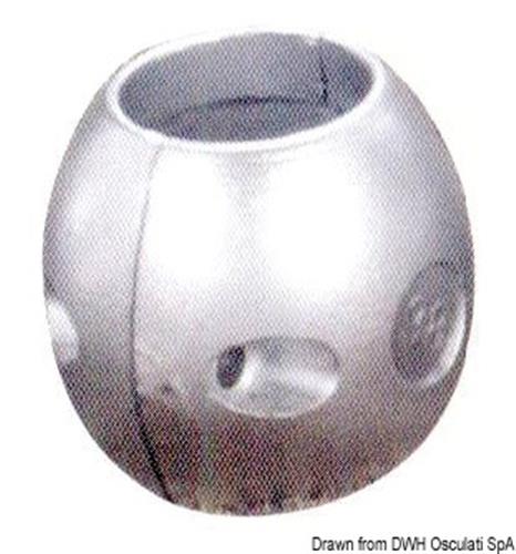 Anodo in zinco barra accoppiamento DPH/DPR