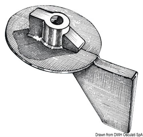 Anodo alluminio Yamaha 50/90 HP