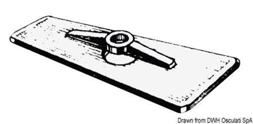 Anodo a piastrina 6/8HP 
