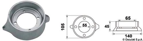 Anodo VOLVO SeaDrive Ø mm 105