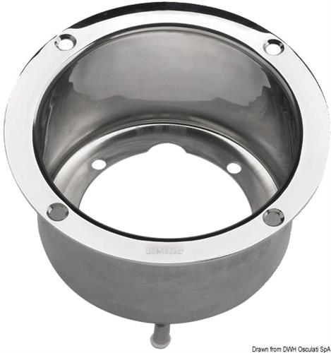 Flangia (HTPF2) inox per timoniere VETUS