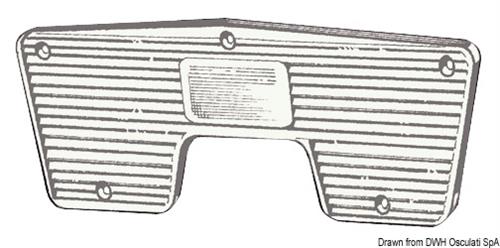 Piastra proteggi poppa 270 x 100 mm