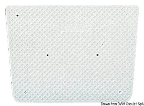 Tavoletta proteggi poppa RAL 9010 43 x 35 cm