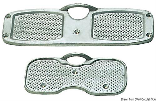 Piastra poppa lega 316 x 100 mm
