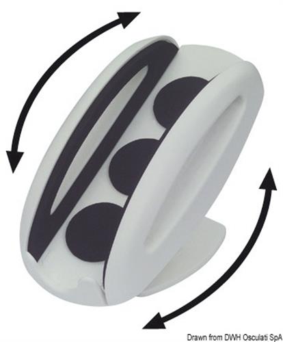 Porta GPS autoadesivo regolabile
