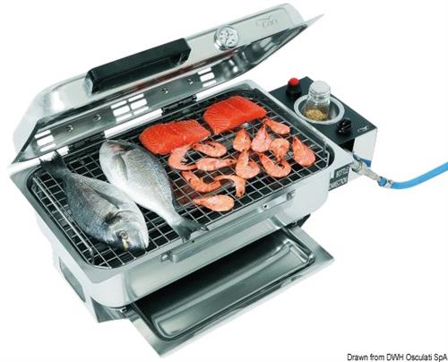 Barbeque a gas per bombola remota