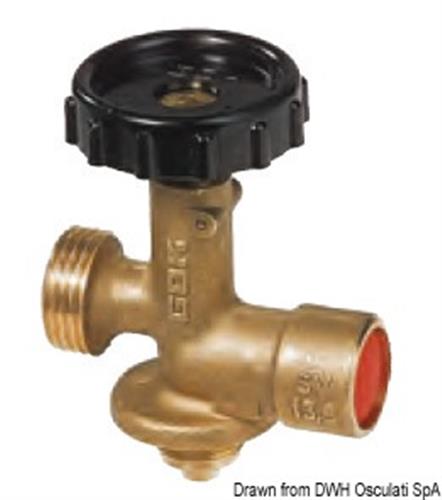Rubinetto per bombola gas