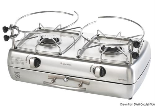Cucina da appoggio Origo Retro a 2 fuochi 