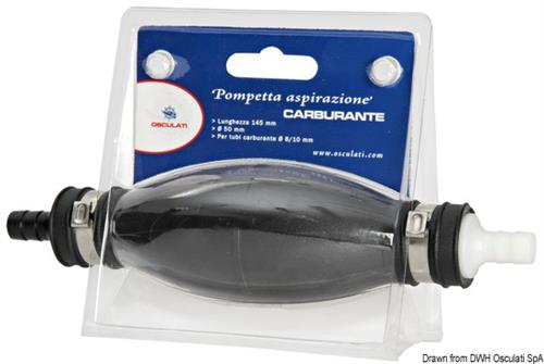 Pompetta aspirazione carburante alta capacità