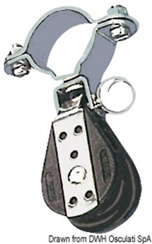 Bozzello singolo girevole 8x28