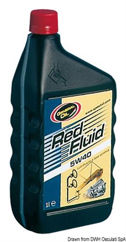 GENERAL OIL Red fluid