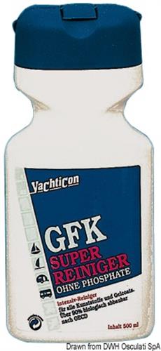 Detergente energico GFK per vetroresina e ABS YACHTICON