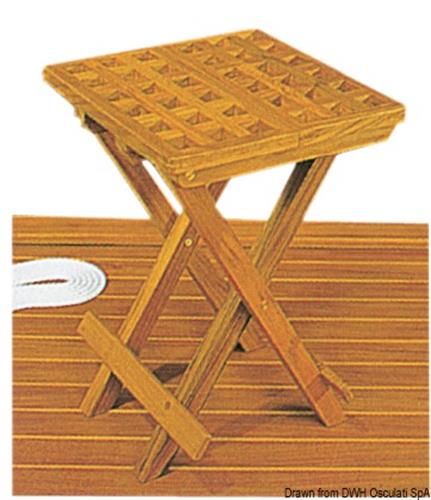 Sgabello pieghevole ARC in Teak
