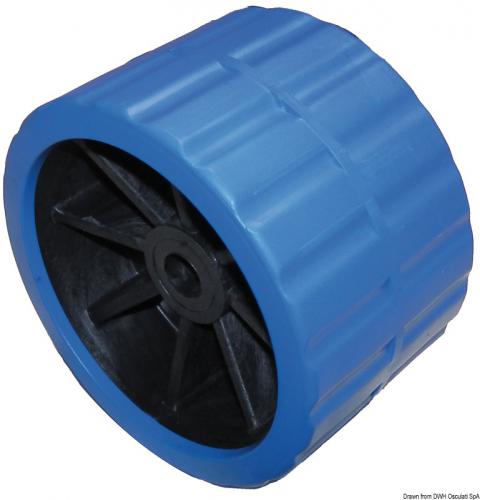 Rullo laterale oscillante ø 18,5 blu