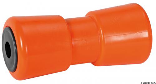 Rullo centrale arancio 185 mm Ø foro 21 mm