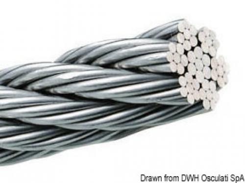 Cavo inox 49 fili 6 mm