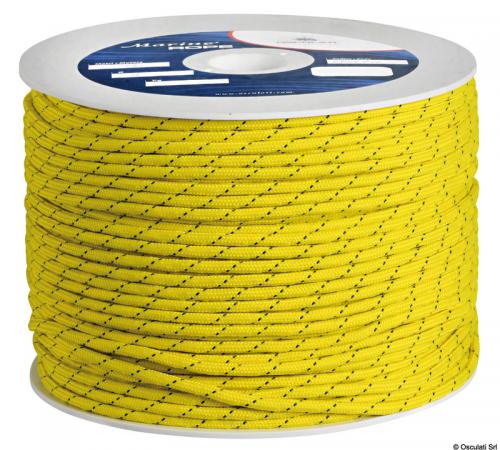 Treccia fluorescente mm 12 rossa