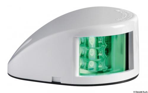 Fanale di via Mouse Deck verde corpo ABS bianco