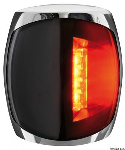 Fanale di via Sphera III inox rosso