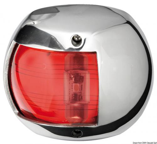Fanale a led 112,5° rosso