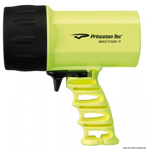 Torcia a LED subacquea PRINCETON Sector 7