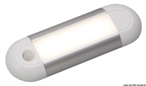 Plafoniera di servizio a LED acc. Auto sens. Posiz