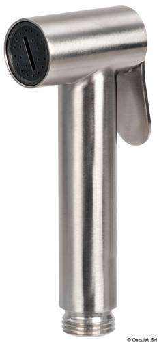Doccetta inox a pulsante