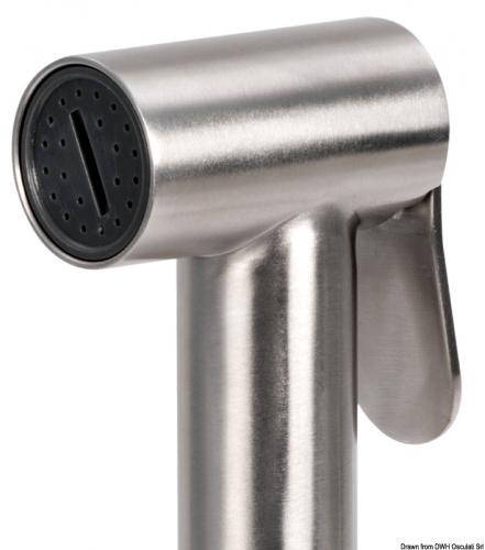Doccia New Edge doccia Tiger tubo Inox 2,5 m