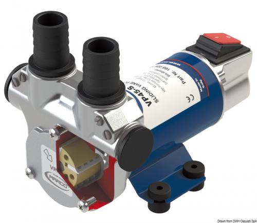 Elettropompa per travaso gasolio 24 V
