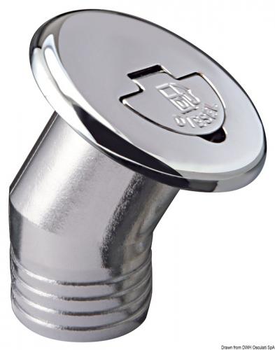 Tappo imbarco ottone 30° waste 38