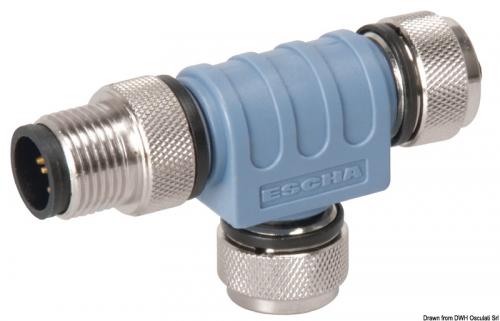 Nodo di connessione a 3 ricettori NMEA 2000 2F+1M
