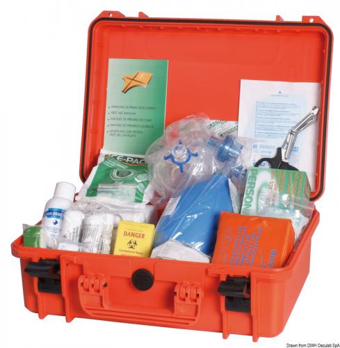 Cassetta pronto soccorso D.M.1/10/15 tab. D