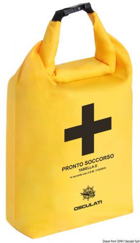 Borsa pronto soccorso D.M.1/10/15 tab. D
