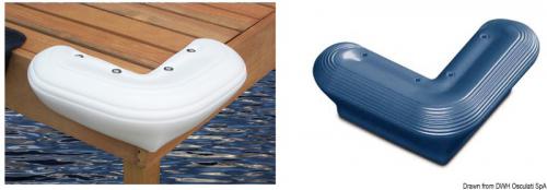 Protezione per pontile 330 mm bianco