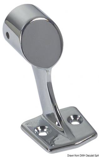 Supporto corrimano terminale 22 mm