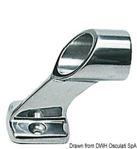 Centrale corrimano inox 25 mm