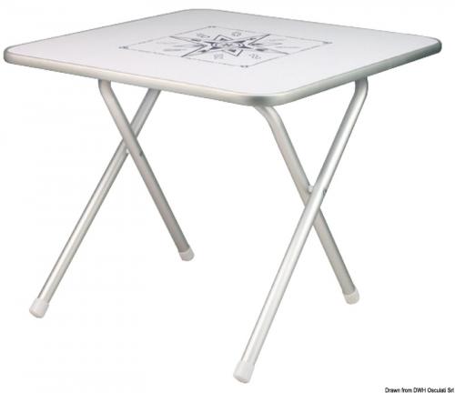 Tavolo pieghevole rettangolare  60x40 cm