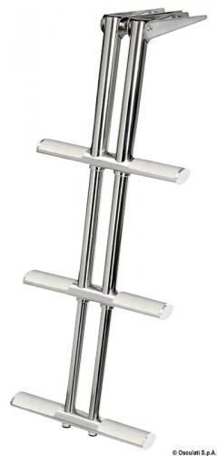 Scaletta DIVER telescopica 3 gradini bianca