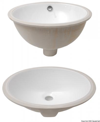 Lavello ovale sottopiano