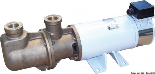 Elettropompa CEM Sbr autoadescante monovite in bronzo