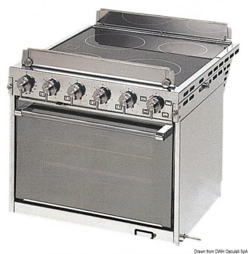 Cucina elettrica con forno TECHIMPEX Horizon