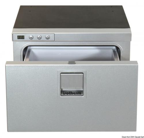 Frigo Isotherm DR16L/V 12/24V Silver door