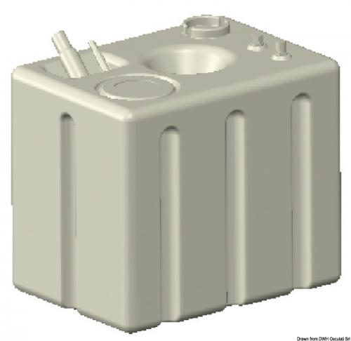 Serbatoio carburante modulare orizzontale  164 l